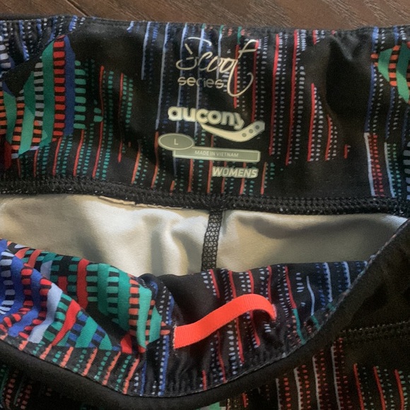 Saucony spandex running shorts - Picture 3 of 4